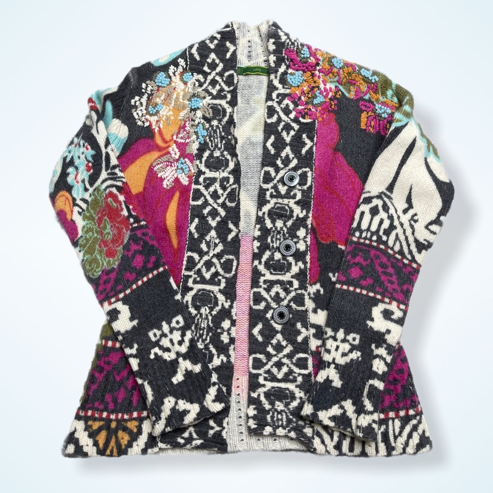 Oilily M Graphic + Floral Print  RARE!